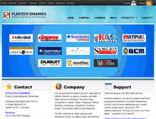 Tablet Screenshot of plastechdinamika.com
